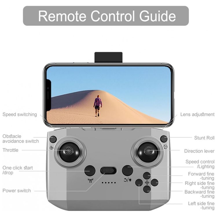 Drone-com-Camera-1080P-para-Criancas-e-Adultos-Imagem-2