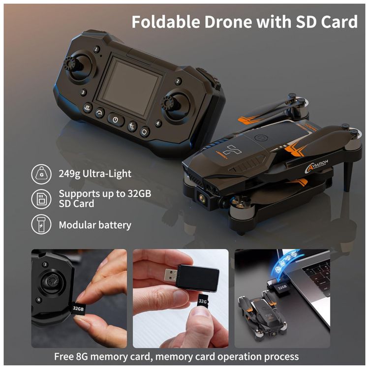 Drone-com-Camera-para-Adultos-Drones-em-HD-1080P-Imagem-2