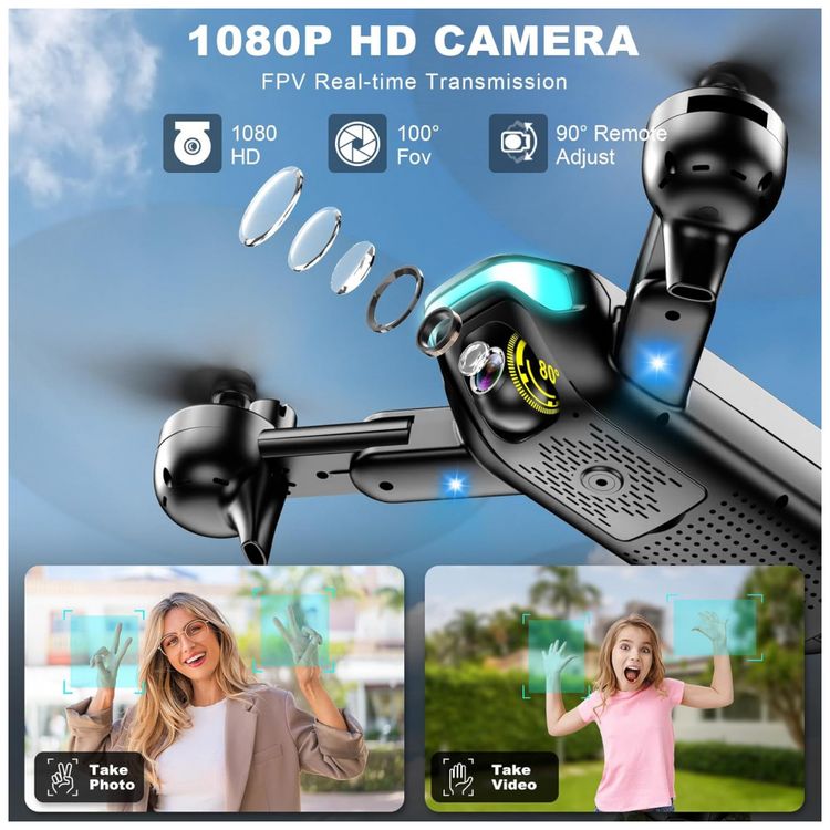 Drone-com-Camera-Drone-Dobravel-para-Iniciantes-com-Camera-Imagem-1
