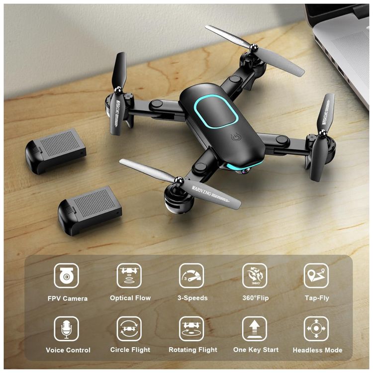 Drone-com-Camera-Drone-Dobravel-para-Iniciantes-com-Camera-Imagem-4