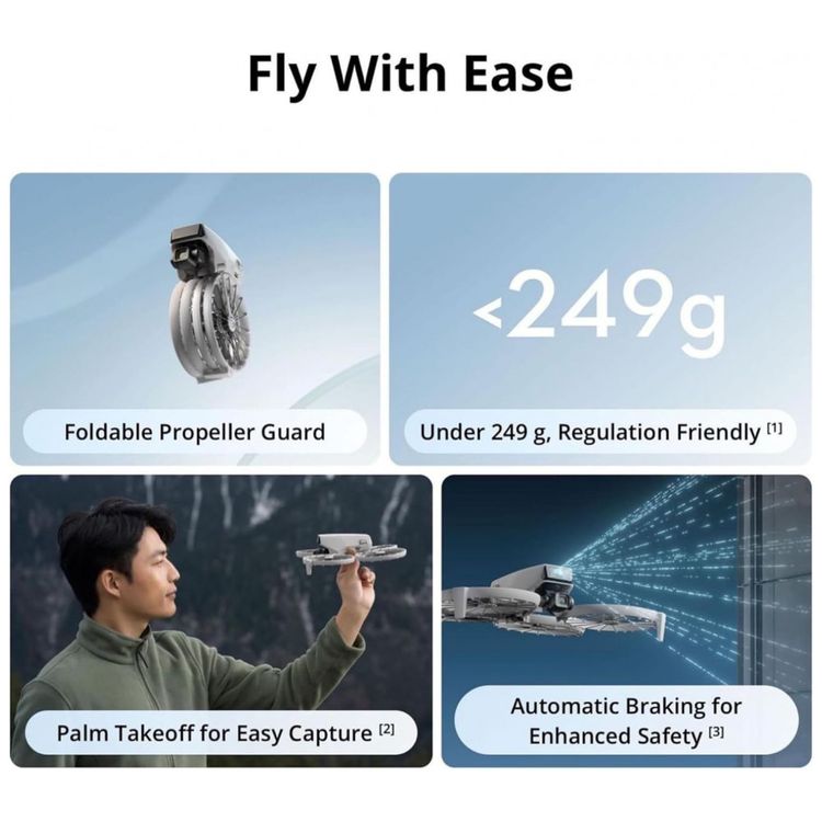 DJI-Flip-RCN3-Drone-com-Camera-4K-para-Adultos-Imagem-1