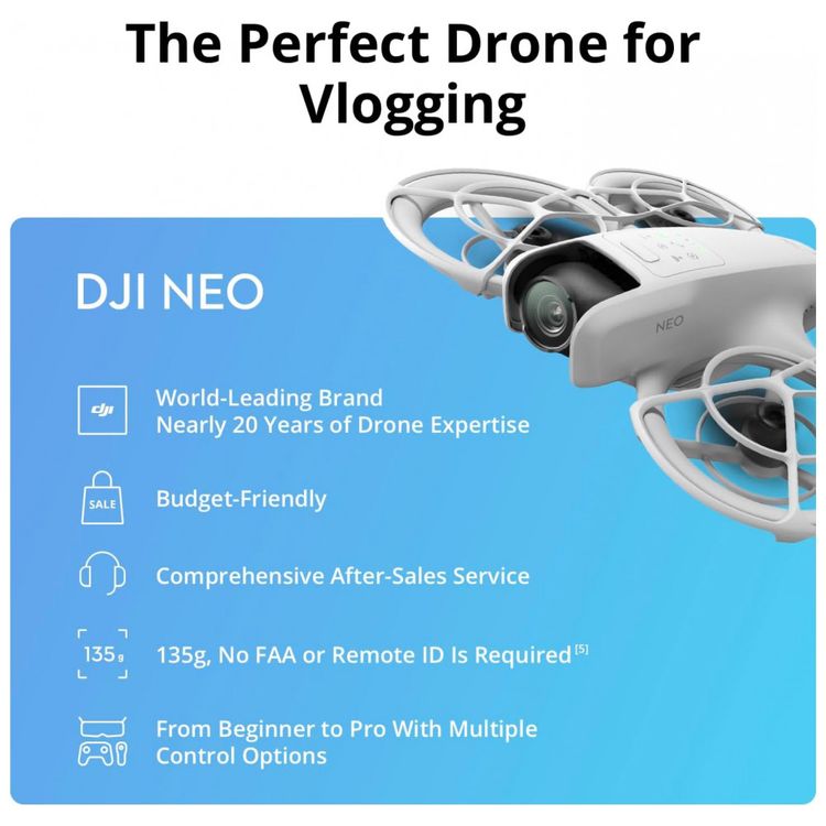 Combo-DJI-Neo-ThreeBattery--Mini-Drone-com-Camera-4K-UHD-Imagem-6