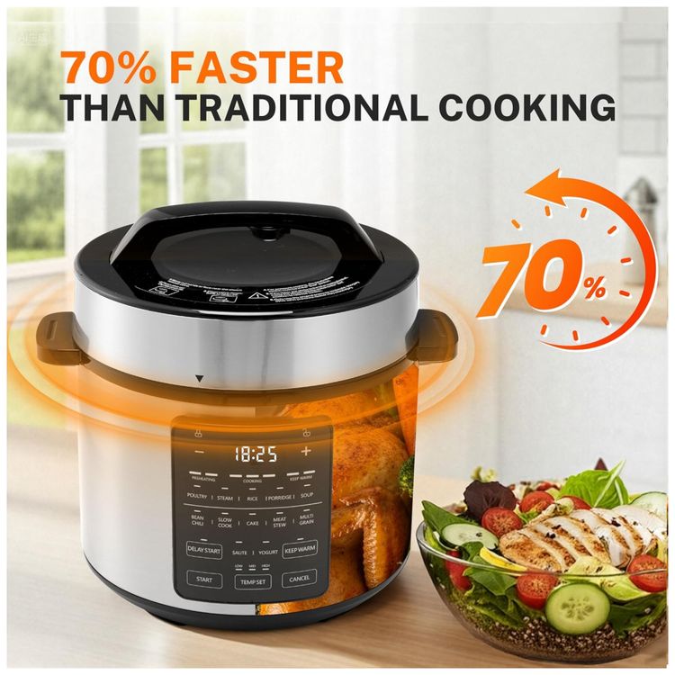 Panela-de-Pressao-Eletrica-14-em-1-Simple-Deluxe-6-litros-em-Imagem-3