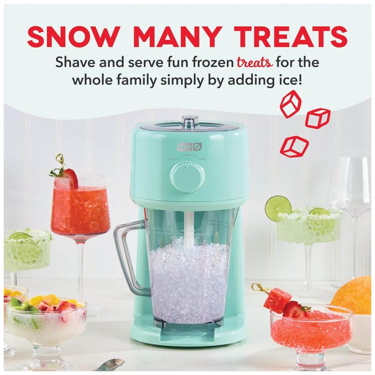 Maquina-de-Gelo-Raspado-Dash-Deluxe-com-Jarra-de-Servir-1L-Imagem-1