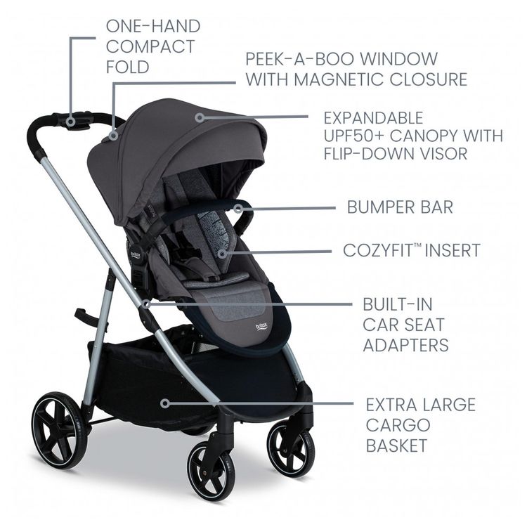 Sistema-de-Viagem-Britax-Willow-Grove-SC-Pindot-Stone-Imagem-1