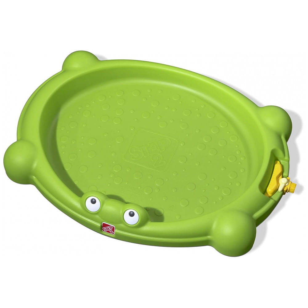 Step2 Water Bug Splash Pad, Mesa de Água para Crianças Atividades Sensoriais na Areia, Piscina com Aspersor, Brinquedo de Verão ao Ar Livre