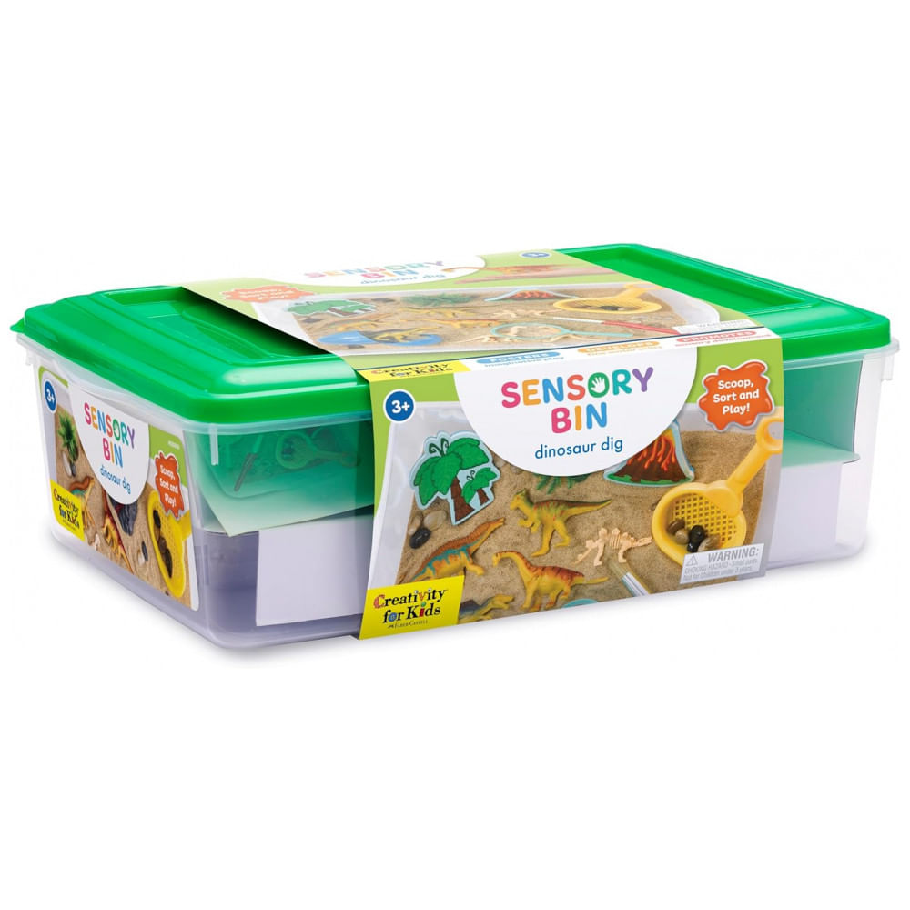 Brinquedo Sensorial de Escavação de Dinossauros para Crianças Creative Kids, Atividades Sensoriais e Brinquedos para Meninos e Meninas, Creativity for
