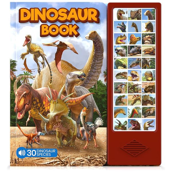 Livro-de-Dinossauros-com-Sons-para-Criancas-de-3-a-10-Anos-Imagem-0