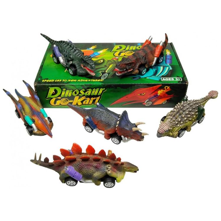 DINOBROS--Conjunto-de-6-Carros-de-Dinossauros-de-Puxar-Imagem-5