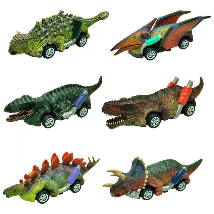 DINOBROS--Conjunto-de-6-Carros-de-Dinossauros-de-Puxar-Imagem-8