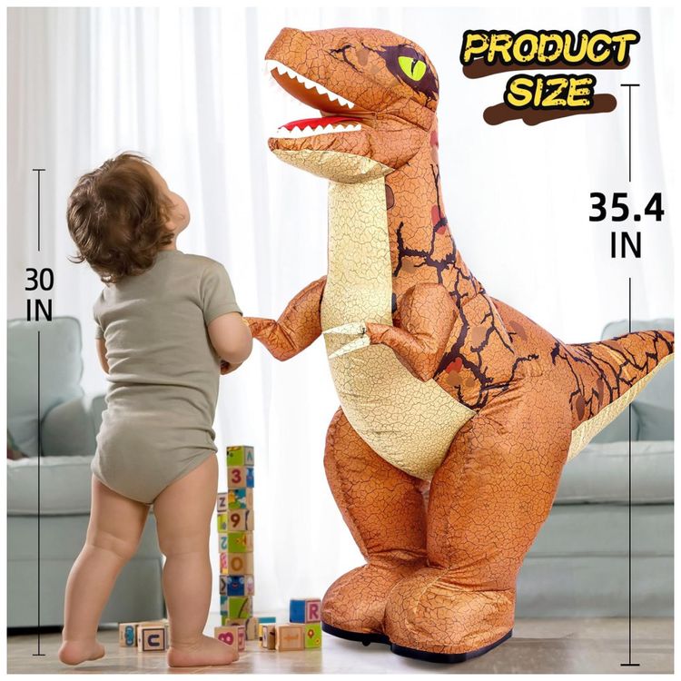 Brinquedo-de-Dinossauro-Inflavel-Controlado-por-Controle-Imagem-2