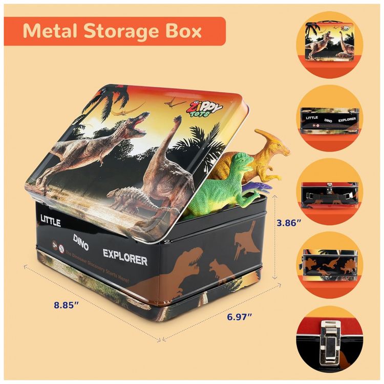 Conjunto-de-14-Figuras-de-Dinossauros-de-Plastico-Realistas-Imagem-6