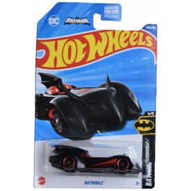 Carrinho-Hot-Wheels-Batmobile-Batman-45-Preto-Vermelho-1-64-Imagem-0