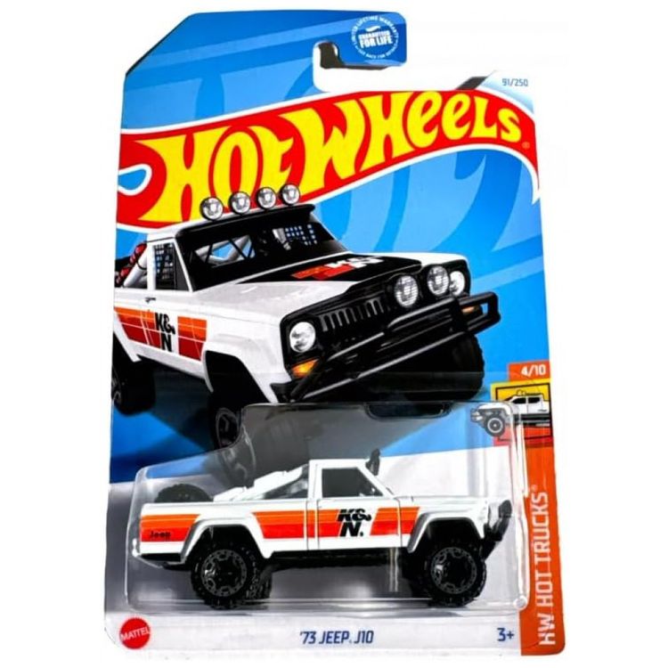Colecao-de-Carrinhos-Die-Cast-Hot-Wheels-Hot-Trucks-Imagem-1