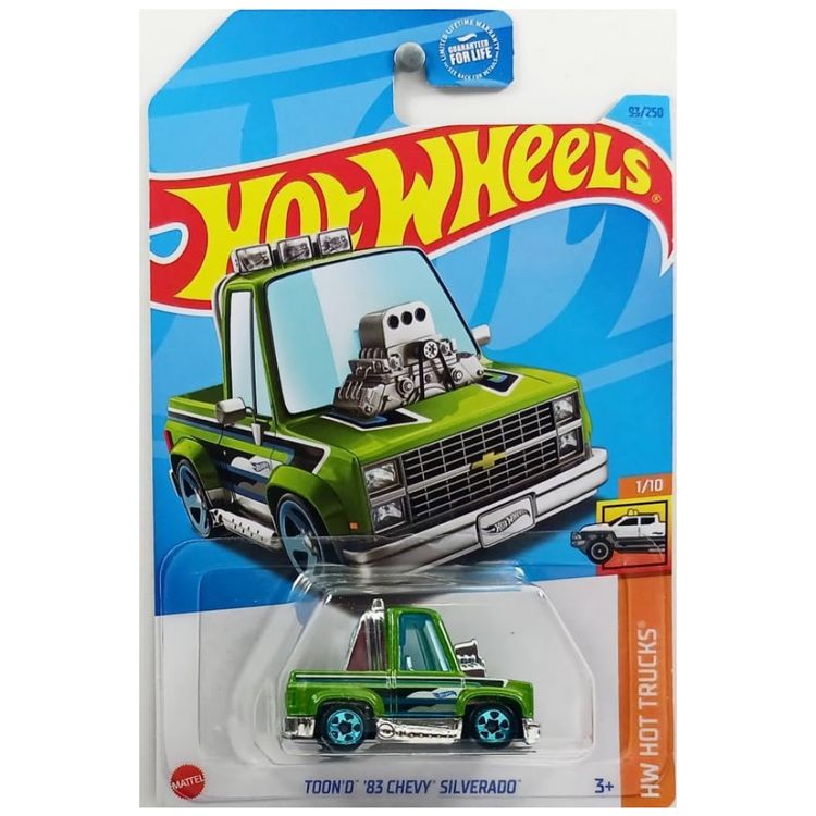 Colecao-de-Carrinhos-Die-Cast-Hot-Wheels-Hot-Trucks-Imagem-7