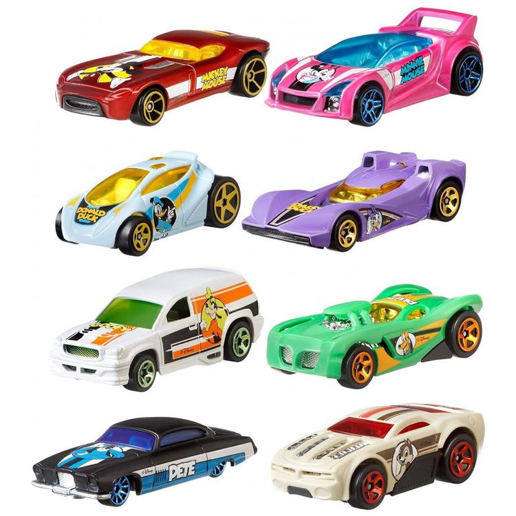 Conjunto-Completo-de-8-Carros-Hot-Wheels-Disney-2019---Imagem-0