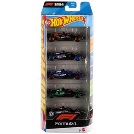 Conjunto-de-5-Carros-de-Brinquedo-Hot-Wheels-Formula-1-em-Imagem-0