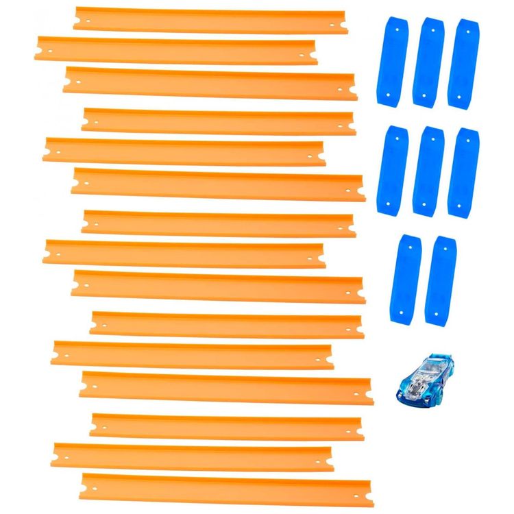 Conjunto-de-Pista-Reta-de-Carrinhos-Hot-Wheels-com-37-Pecas-Imagem-4
