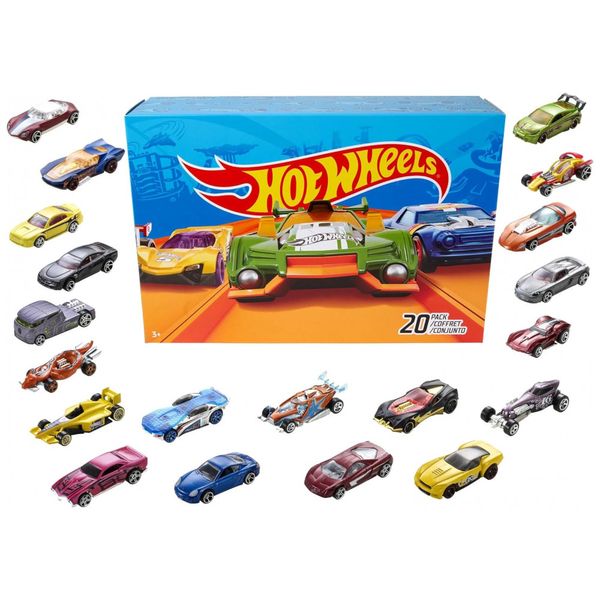 Colecao-Exclusiva-Hot-Wheels-com-20-Carros-e-Caminhoes-em-Imagem-0