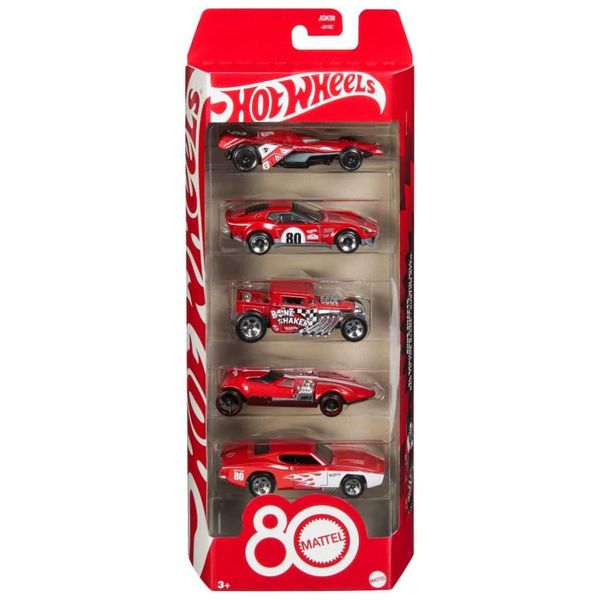 Carrinhos-Hot-Wheels-Conjunto-de-5-Carrinhos-em-Miniatura-Imagem-0