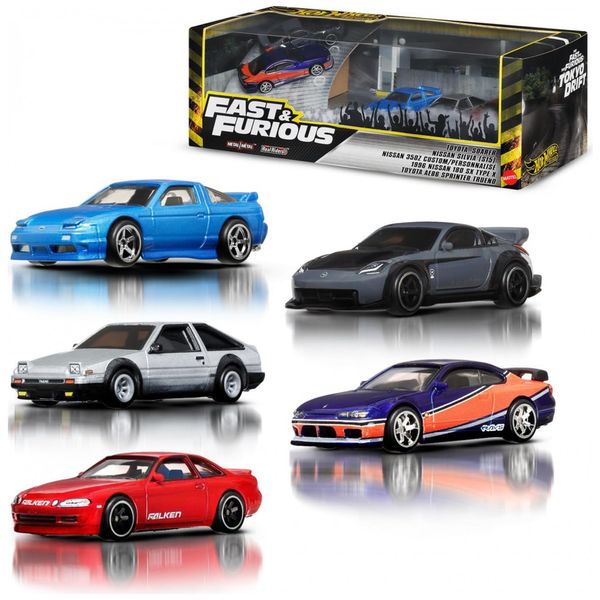 Colecionaveis-Hot-Wheels-Conjunto-Premium-Velozes-Imagem-0