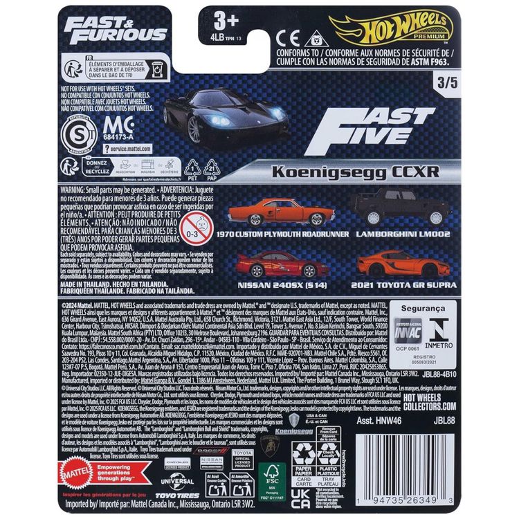 Carrinhos-Hot-Wheels-Carro-DieCast-Premium-Escala-1-64-para-Imagem-5