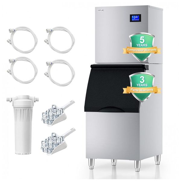 Maquina-de-Gelo-Comercial-COTLIN-200-kg-24H-com-Deposito-de-Imagem-0