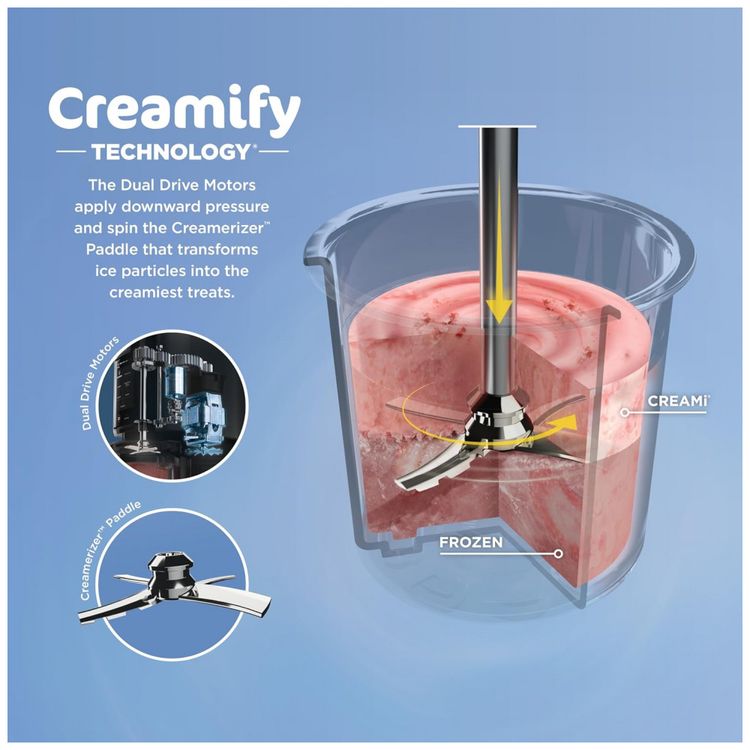 Ninja-CREAMi-Ice-Cream-Maker-para-Gelato-Mixins-Imagem-3