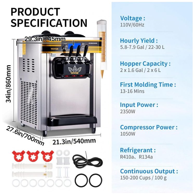 Maquina-de-Sorvete-Comercial-VEVOR-Producao-de-22-30LH-Imagem-6