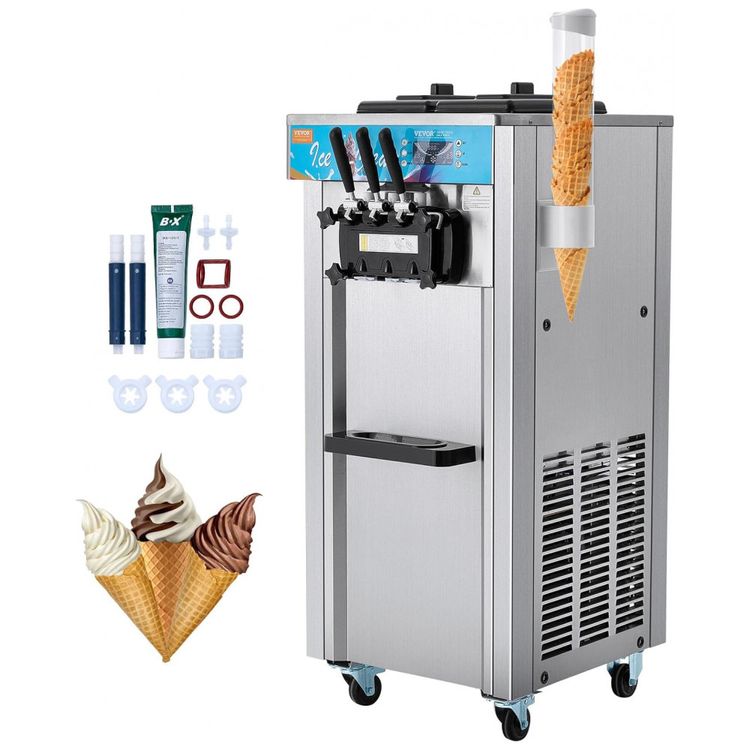 Maquina-de-Sorvete-Comercial-VEVOR-Producao-de-21L-por-Imagem-0
