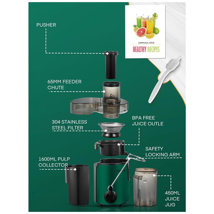 Extrator-de-Suco-HOUSNAT-Centrifugo-Potencia-Maxima-de-Imagem-5