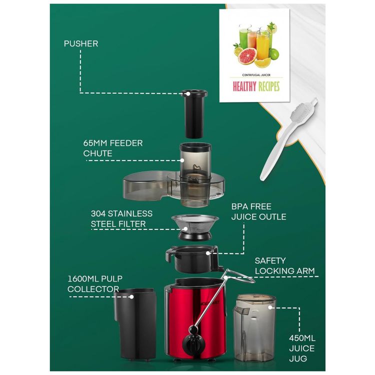 Extrator-de-Sucos-HOUSNAT-Centrifuga-com-Motor-de-400-W-Imagem-5
