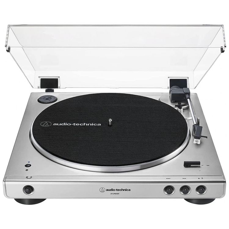Toca-Discos-Estereo-Bluetooth-Audio-Technica-AT-LP60XBT-SV-Imagem-0