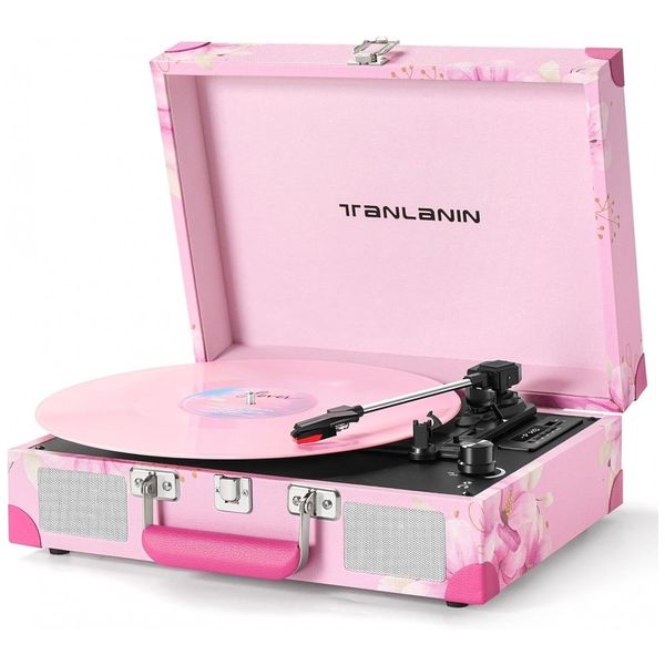 Toca-discos-de-Vinil-com-Alto-falantes-Embutidos-e-Gravacao-Imagem-0