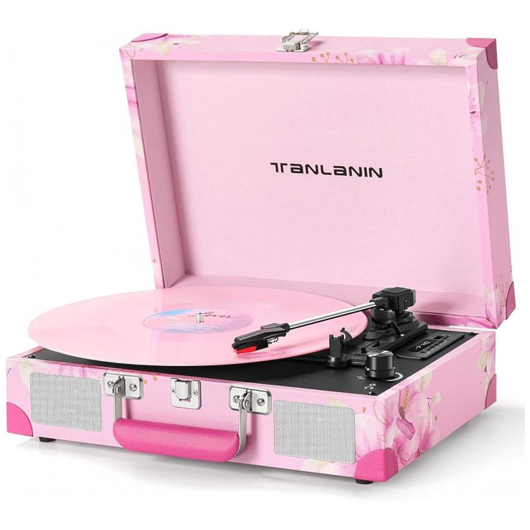 Toca-discos-de-Vinil-com-Alto-falantes-Embutidos-e-Gravacao-Imagem-0