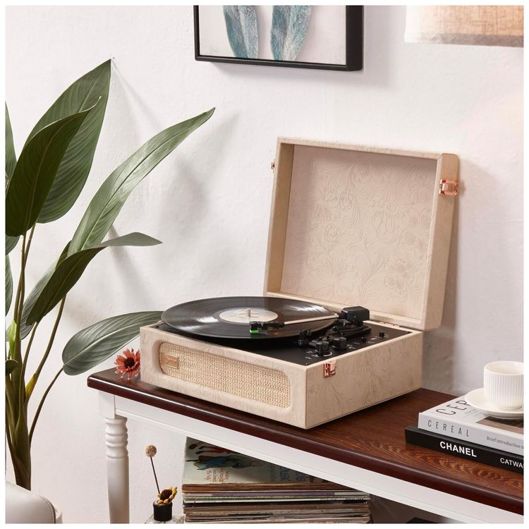 Toca-discos-de-Vinil-Arkrocket-Coryphaeus-3-Velocidades-Imagem-1