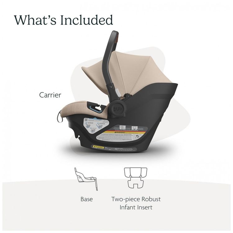 UPPAbaby-Aria--Assento-de-Carro-Leve-para-Bebe-com-Base-Imagem-1