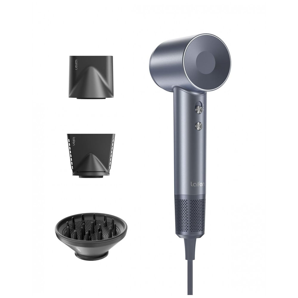 Secador de Cabelo Laifen Swift Special, Alta Velocidade 200M com Motor Sem Escova de 110.000 RPM para Secagem Rápida, Baixo Ruído, Secador de Cabelo c