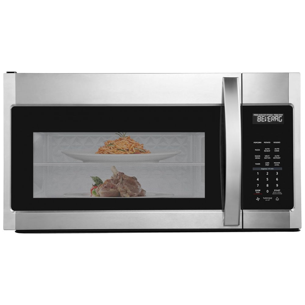Forno Micro-ondas Over The Range BLACK+DECKER EM044KB19 com One Touch, 1000 Watts e 53,80 litros