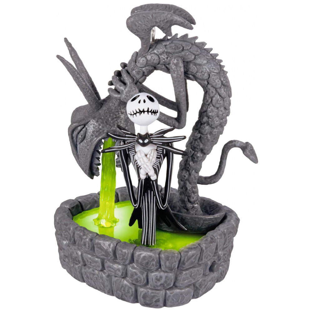 Enfeite Natalino Hallmark Keepsake 2025 Disney O Estranho Mundo de Jack This is Halloween com Luz, Plástico, 8,3 x 10,8 x 7cm