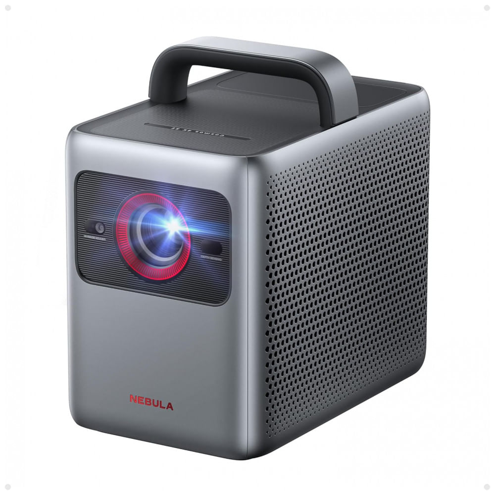Projetor Inteligente NEBULA Cosmos 4K SE, Nebulamaster, Alta Luminosidade com Dolby Vision, Tela de 200, 1800 ANSI Lumens, Tecnologia HybridBeam